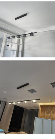 Nordic Novelty LED Smoke Gray Glass Hanging Lights - Galastellar Nordic Novelty LED Smoke Gray Glass Hanging Lights - Galastellar