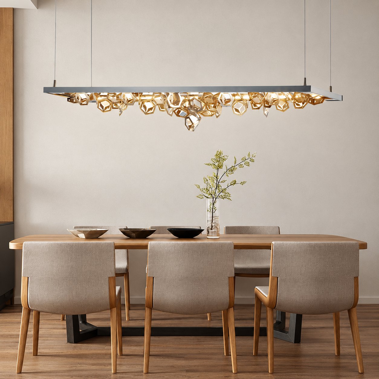 Hadar Steel Chandelier