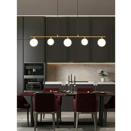 Nordic Simple Glass Ball Hanging Lamps - Galastellar