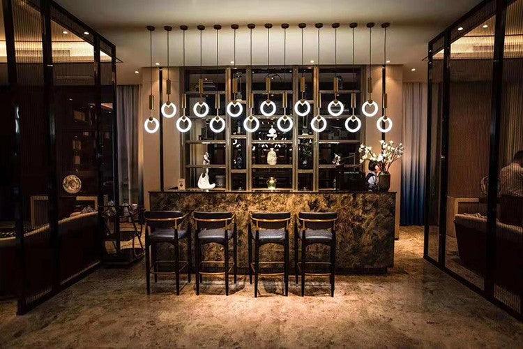 Nordic Simple LED Chandelier Hanging Lamp - Galastellar