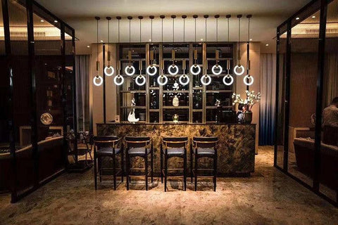 Nordic Simple LED Chandelier Hanging Lamp - Galastellar Nordic Simple LED Chandelier Hanging Lamp - Galastellar