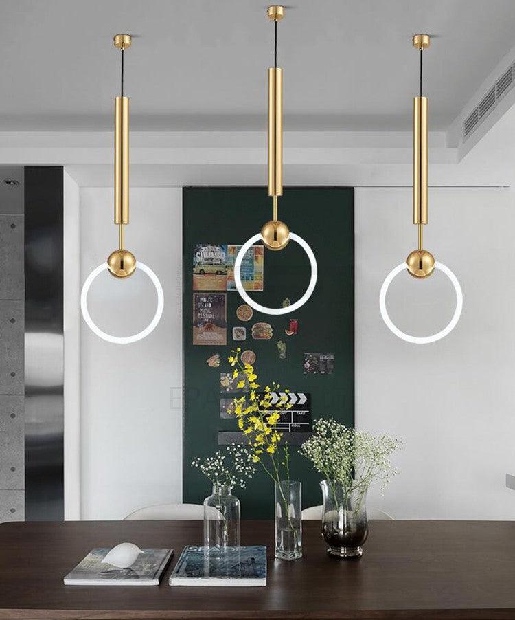 Nordic Simple LED Chandelier Hanging Lamp - Galastellar