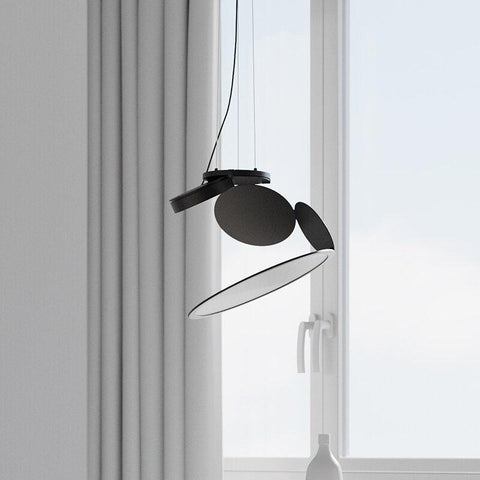 Nordic Simple LED Plate Pendant Light - Galastellar Nordic Simple LED Plate Pendant Light - Galastellar