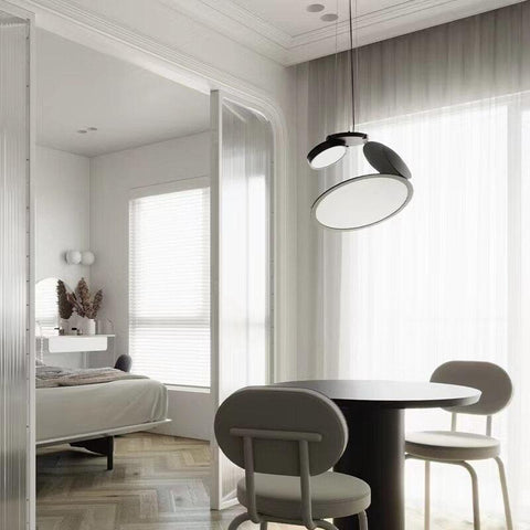 Nordic Simple LED Plate Pendant Light - Galastellar Nordic Simple LED Plate Pendant Light - Galastellar