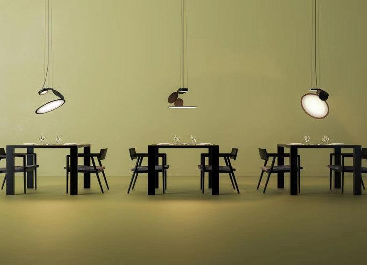 Nordic Simple LED Plate Pendant Light - Galastellar