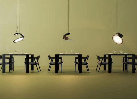 Nordic Simple LED Plate Pendant Light - Galastellar Nordic Simple LED Plate Pendant Light - Galastellar