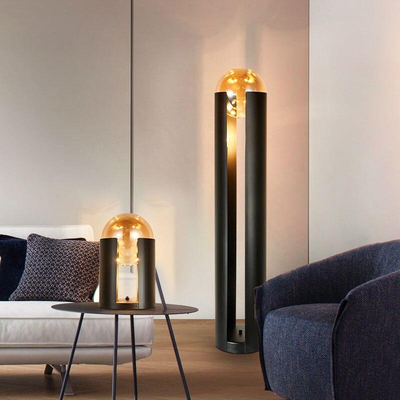 Nordic Simple Vertical Iron Floor Lamp - Galastellar Nordic Simple Vertical Iron Floor Lamp - Galastellar