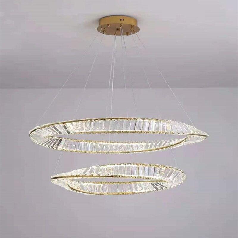 Nordic Spiral Luxury Crystal Chandelier - Galastellar