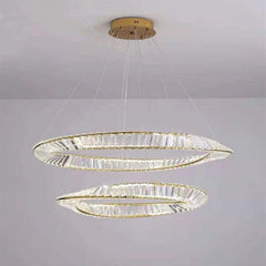 Nordic Spiral Luxury Crystal Chandelier - Galastellar