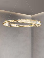 Nordic Spiral Luxury Crystal Chandelier - Galastellar