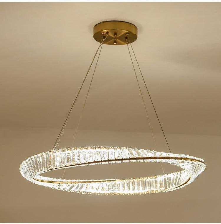 Nordic Spiral Luxury Crystal Chandelier - Galastellar