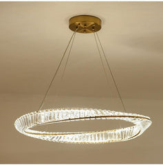 Nordic Spiral Luxury Crystal Chandelier - Galastellar