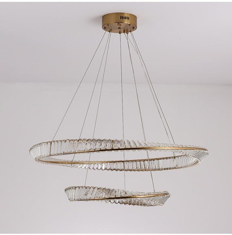 Nordic Spiral Luxury Crystal Chandelier - Galastellar