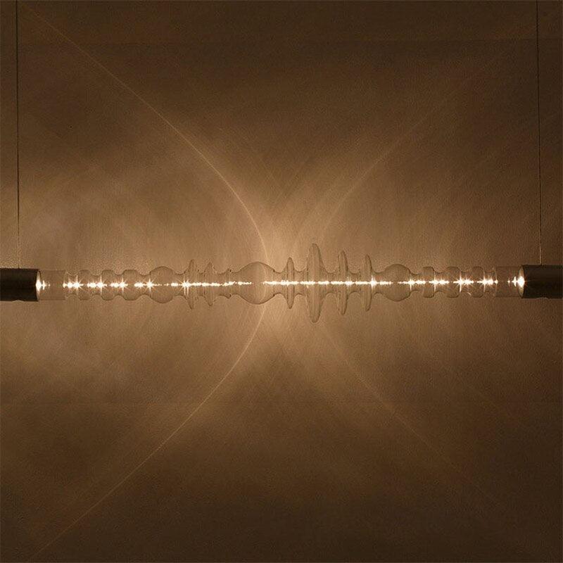 Novelty Bar Spiral LED Long Pendant Lamp - Galastellar