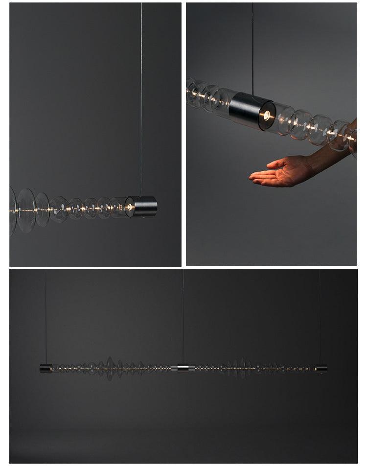 Novelty Bar Spiral LED Long Pendant Lamp - Galastellar