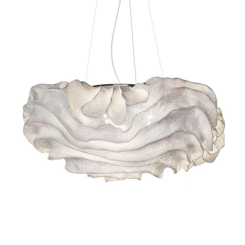 Novelty Stainless Steel LED Cloud Flower Chandelier - Galastellar