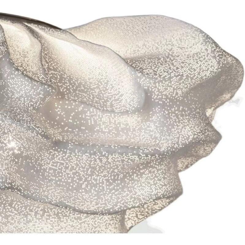 Novelty Stainless Steel LED Cloud Flower Chandelier - Galastellar