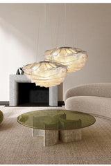 Novelty Stainless Steel LED Cloud Flower Chandelier - Galastellar