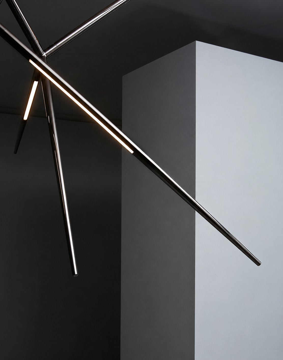 Pearl Iron Dendritic Chandelier - Galastellar