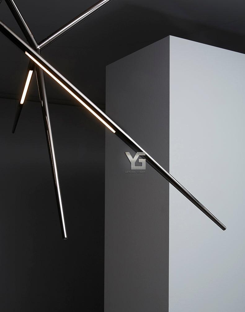 Pearl Iron Dendritic Chandelier - Galastellar