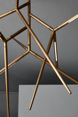 Pearl Iron Dendritic Chandelier - Galastellar
