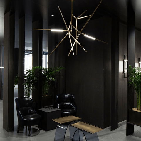 Pearl Iron Dendritic Chandelier - Galastellar Pearl Iron Dendritic Chandelier - Galastellar