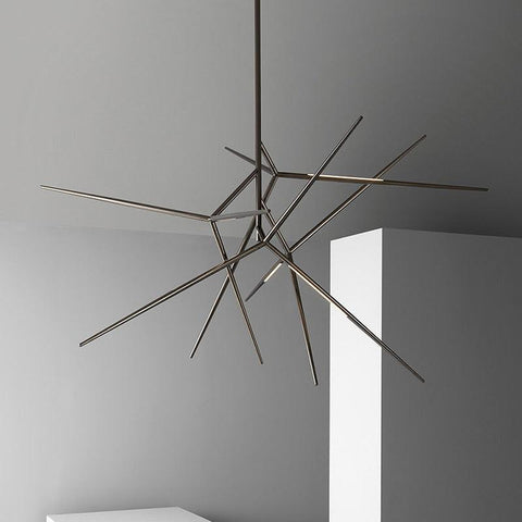 Pearl Iron Dendritic Chandelier - Galastellar Pearl Iron Dendritic Chandelier - Galastellar