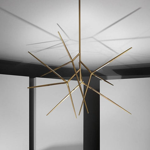 Pearl Iron Dendritic Chandelier - Galastellar Pearl Iron Dendritic Chandelier - Galastellar
