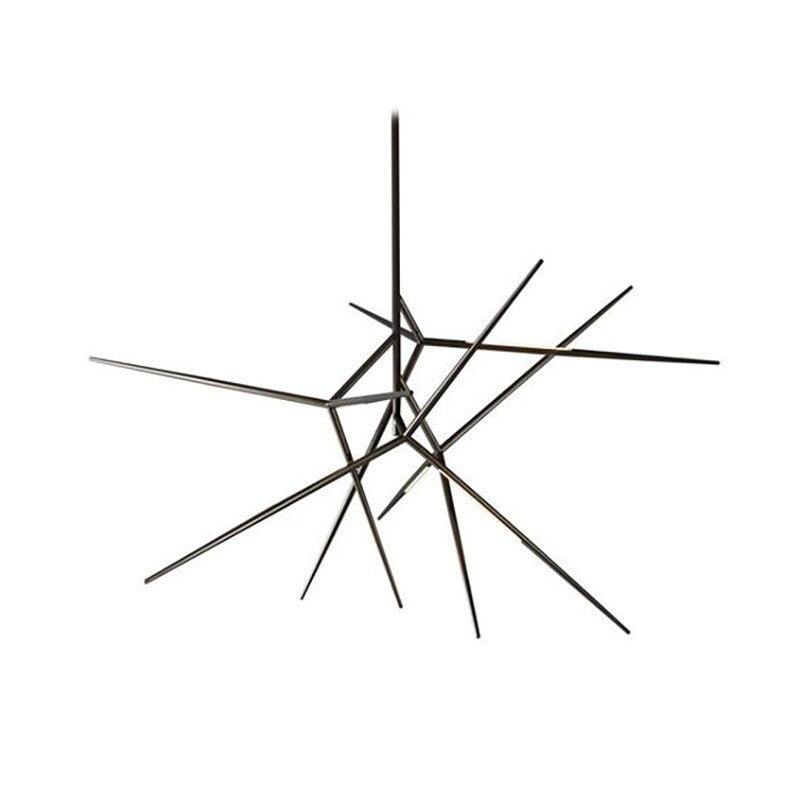 Pearl Iron Dendritic Chandelier - Galastellar