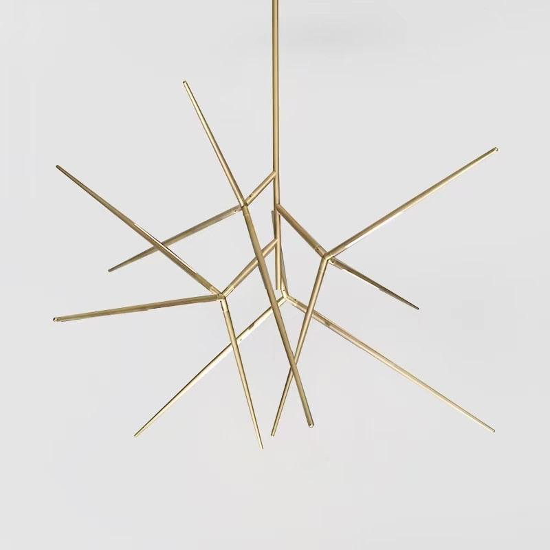Pearl Iron Dendritic Chandelier - Galastellar