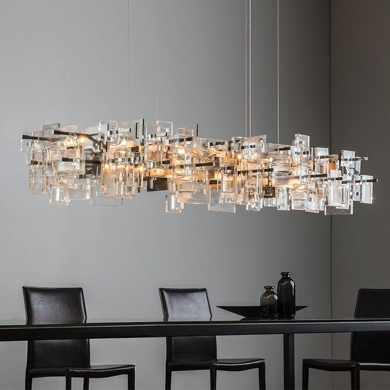 Postmodern Luxury K9 Crystal Bubble Chandelier - Galastellar