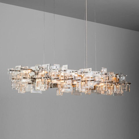 Postmodern Luxury K9 Crystal Bubble Chandelier - Galastellar