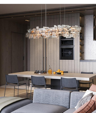 Postmodern Luxury K9 Crystal Bubble Chandelier - Galastellar Postmodern Luxury K9 Crystal Bubble Chandelier - Galastellar