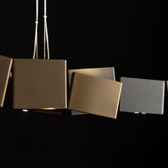 Postmodern Novelty Iron Box Chandelier - Galastellar