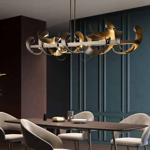 Postmodern Simple LED Black Chandelier - Galastellar Postmodern Simple LED Black Chandelier - Galastellar
