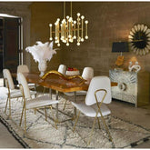 Postmodern Simple Lobby LED Chandelier - Galastellar