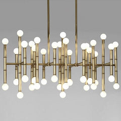 Postmodern Simple Lobby LED Chandelier - Galastellar
