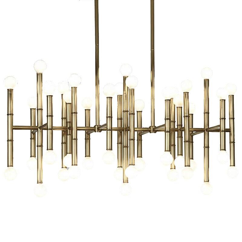 Postmodern Simple Lobby LED Chandelier - Galastellar