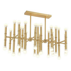 Postmodern Simple Lobby LED Chandelier - Galastellar