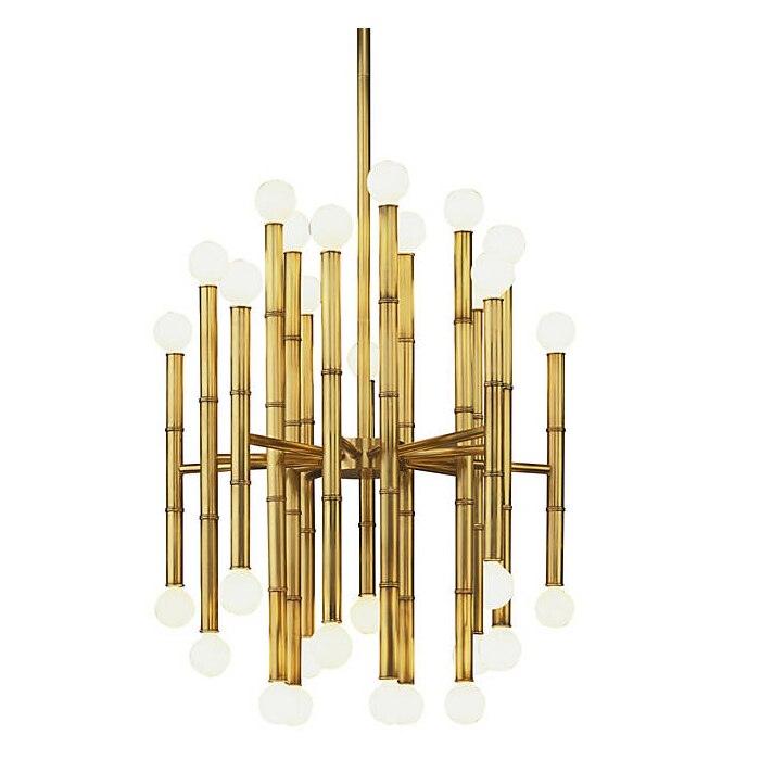 Postmodern Simple Lobby LED Chandelier - Galastellar
