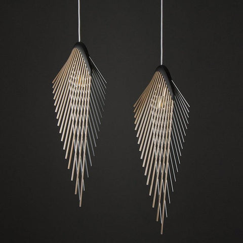 Retro Iron Bird's wing Pendant Light - Galastellar Retro Iron Bird's wing Pendant Light - Galastellar