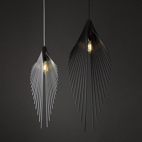 Retro Iron Bird's wing Pendant Light - Galastellar Retro Iron Bird's wing Pendant Light - Galastellar