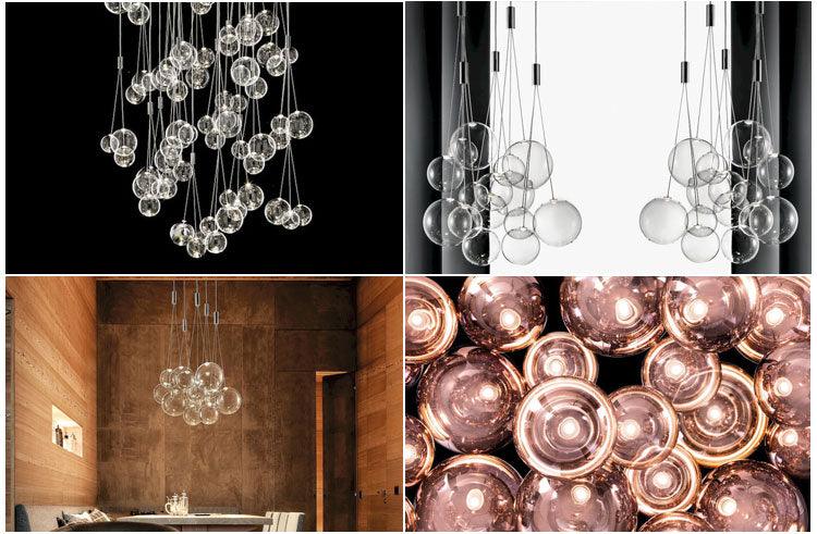 Salon Bubble Hall Pendant Lamps - Galastellar