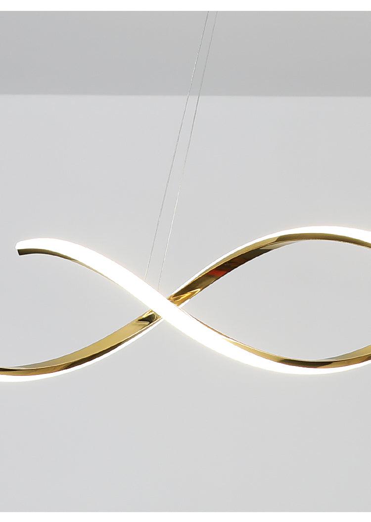 Simple Stainless Steel Long Hanging Lights - Galastellar