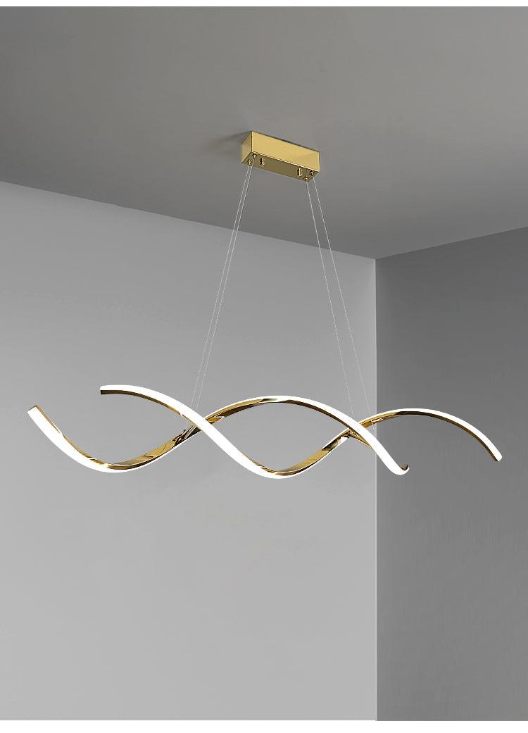 Simple Stainless Steel Long Hanging Lights - Galastellar