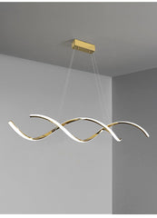 Simple Stainless Steel Long Hanging Lights - Galastellar