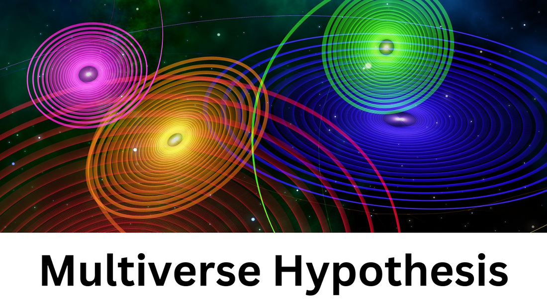 Space Spiral Galaxies Stock Image Representing the Multiverse Hypothesis.
