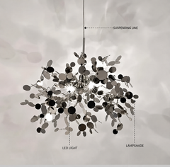Merope Disc Bloom Chandelier