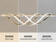 Nekkar Interlaced Ribbon Chandelier