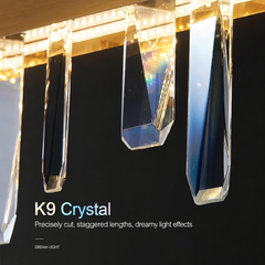 Nusakan Prism Bar Chandelier